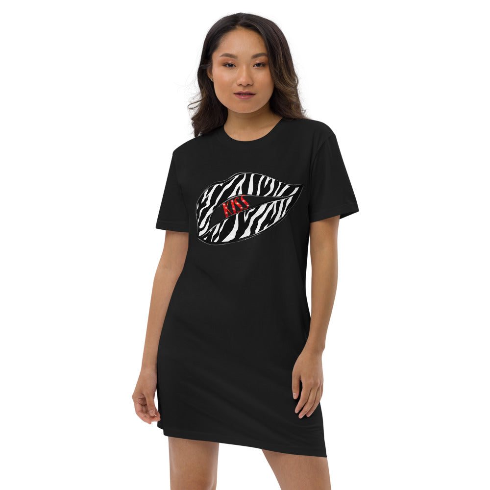 'Kiss' Organic Cotton T-shirt Dress