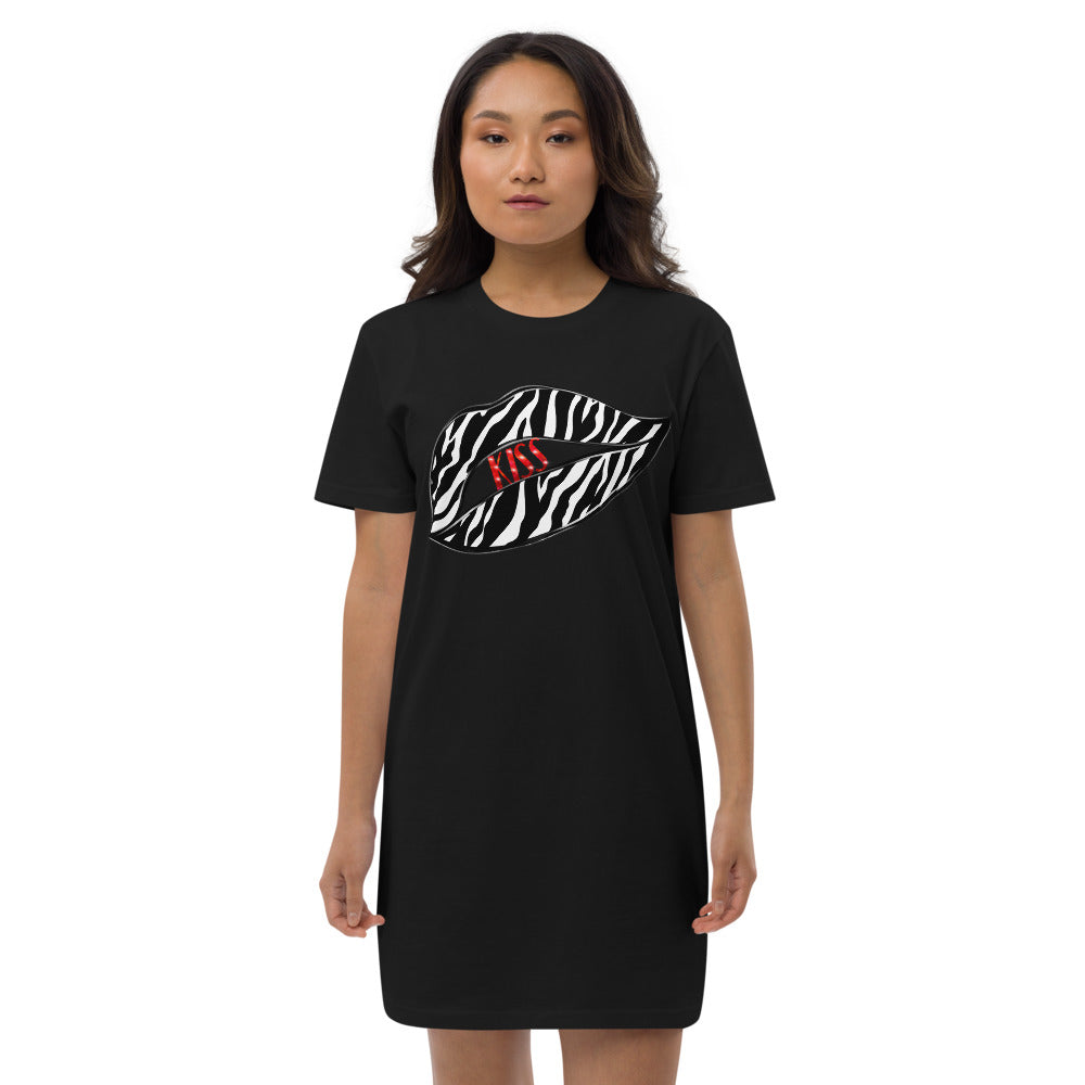 'Kiss' Organic Cotton T-shirt Dress