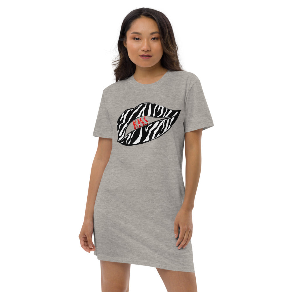 'Kiss' Organic Cotton T-shirt Dress