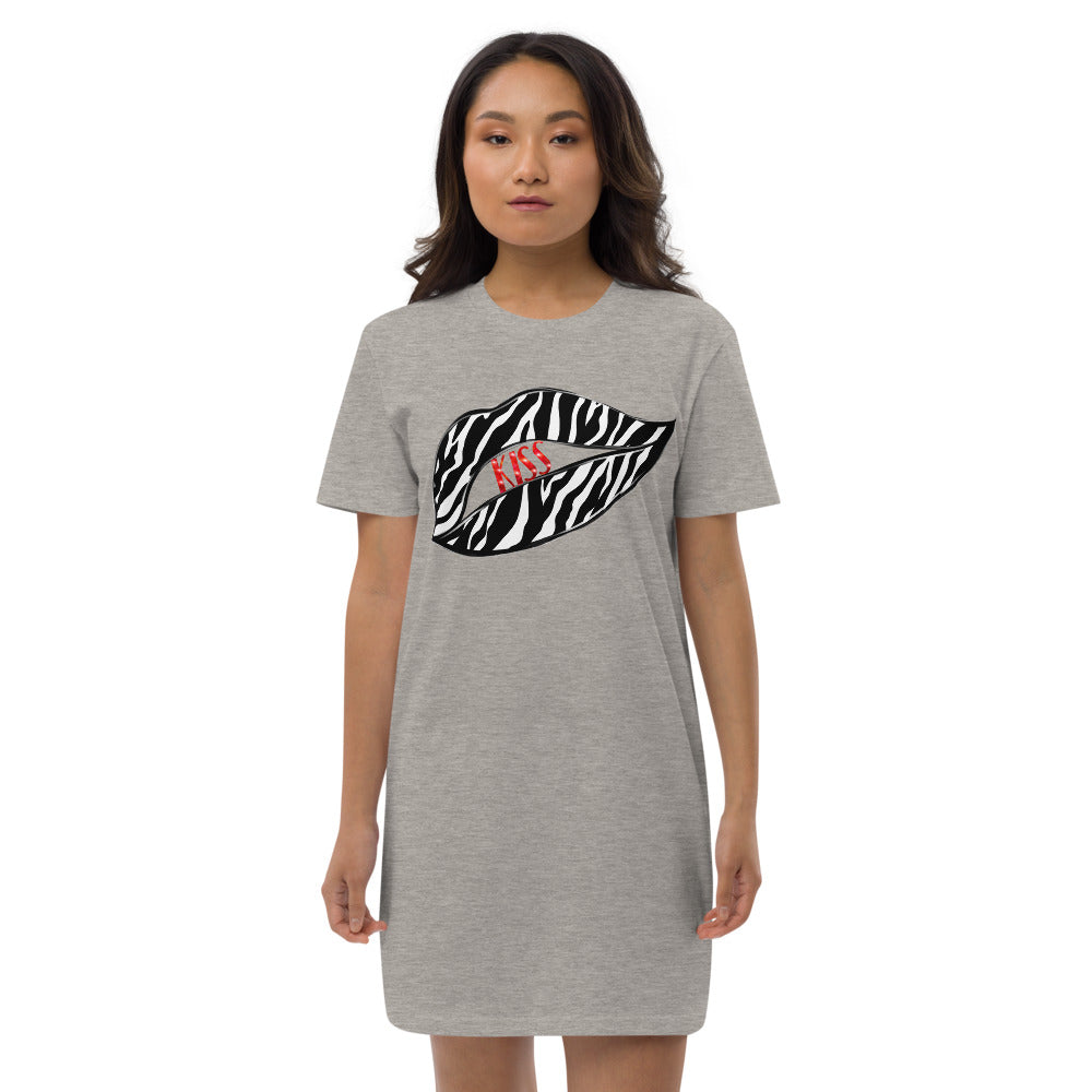 'Kiss' Organic Cotton T-shirt Dress