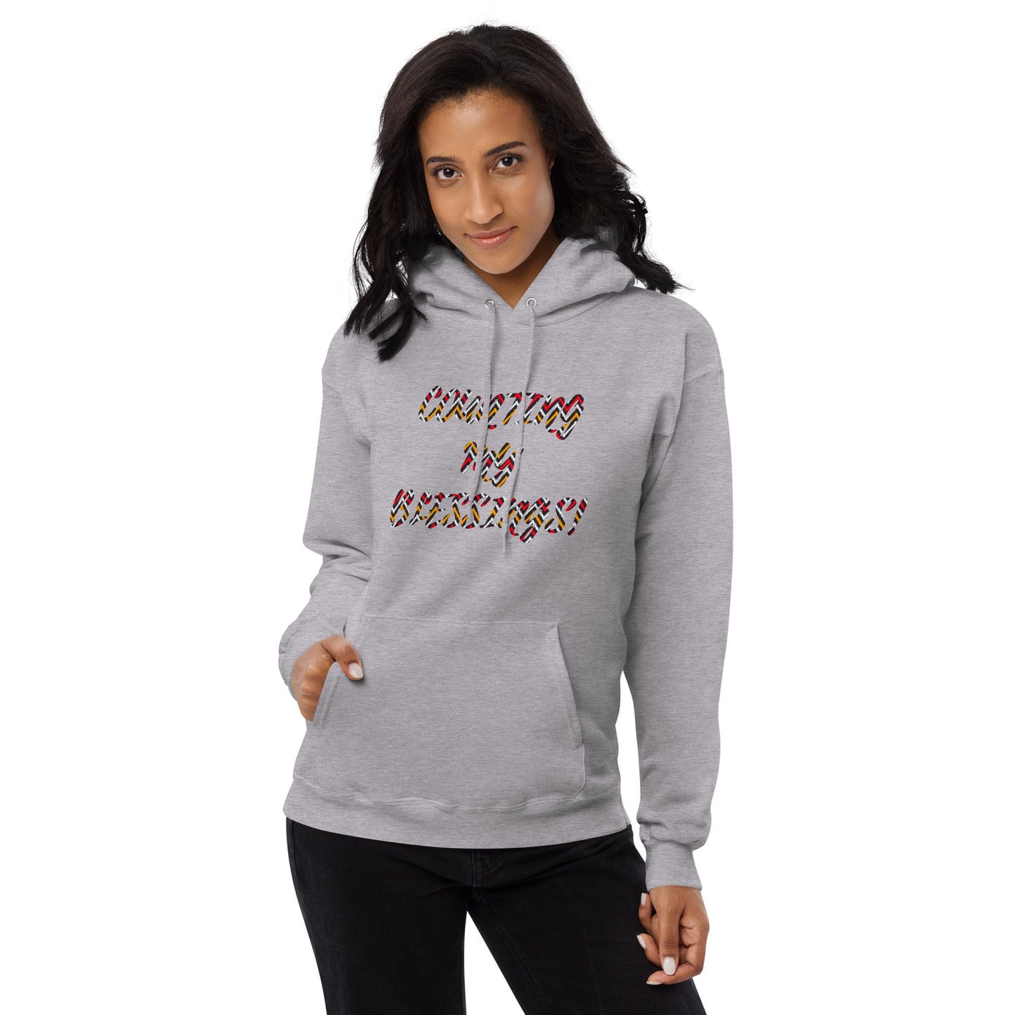 'Counting my Blessings' Fleece Hoodie