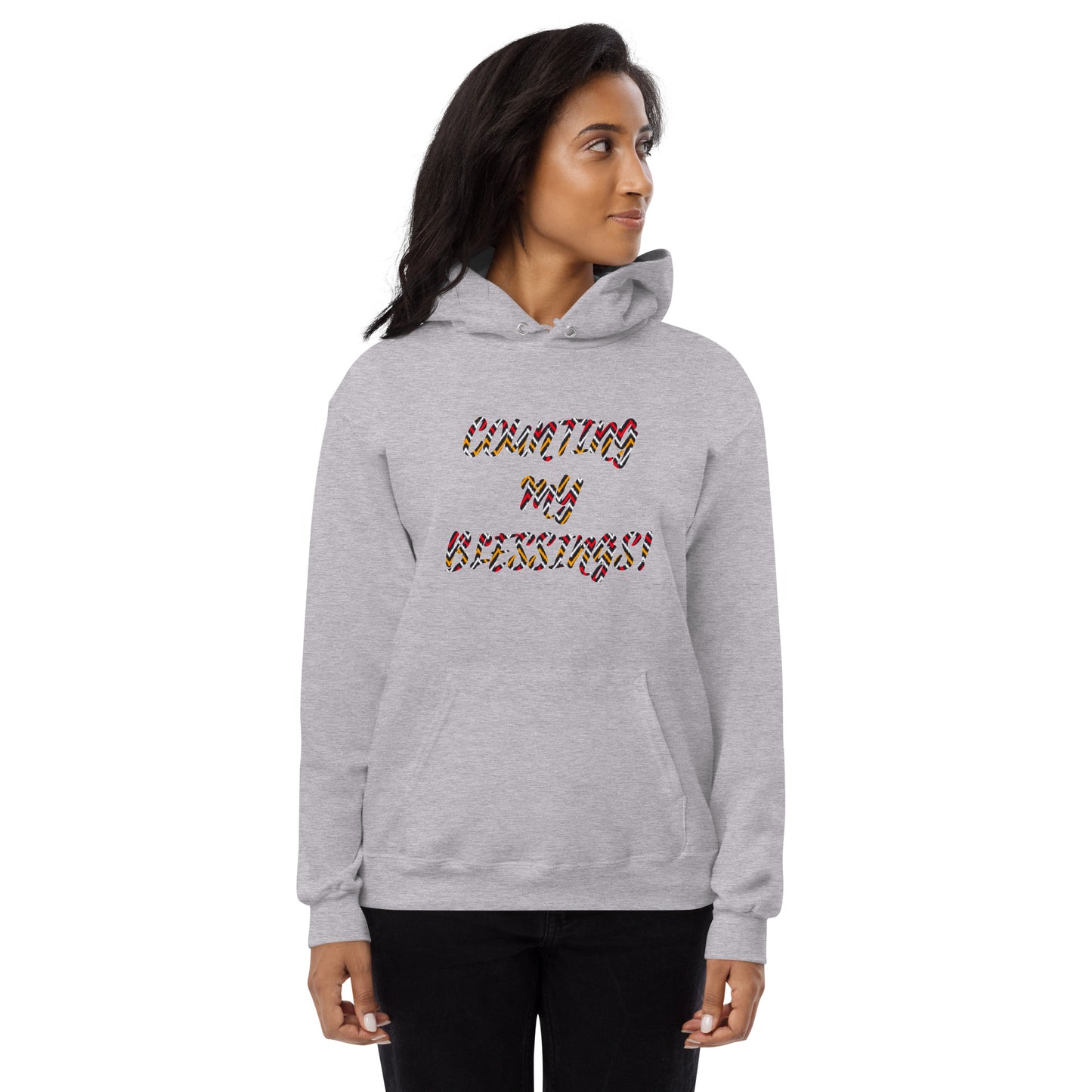 'Counting my Blessings' Fleece Hoodie