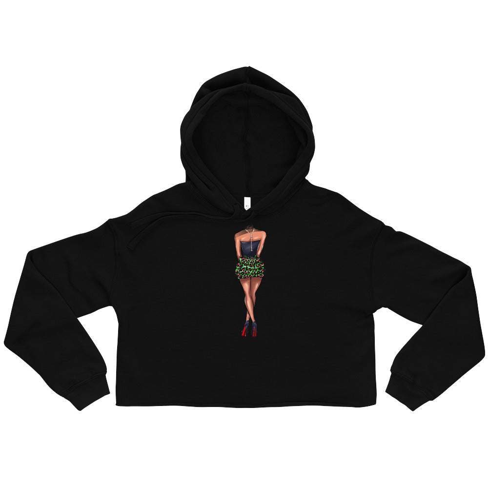 'Silhouette' Crop Hoodie