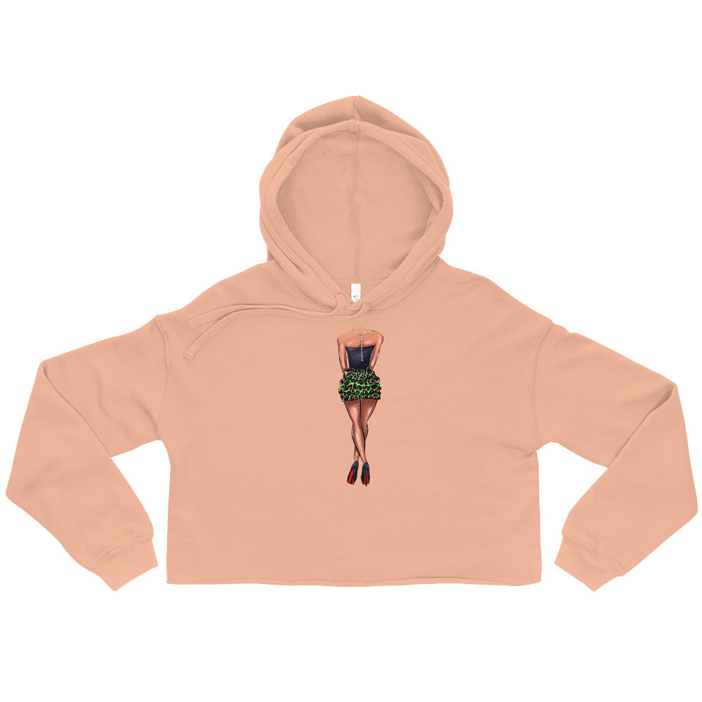 'Silhouette' Crop Hoodie